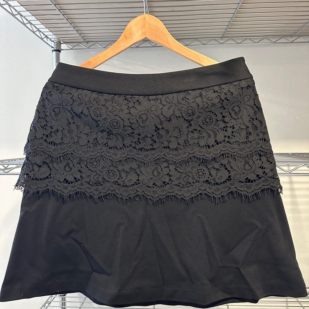 Cabi Black Lace Women's Skirt